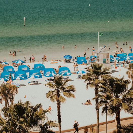 Strand, och endast i Florida, USA